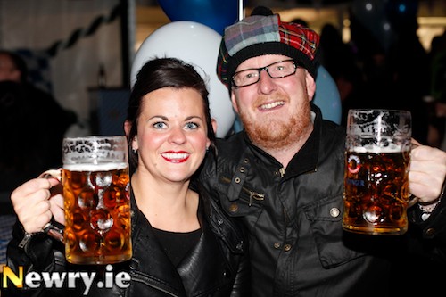 Oktoberfest 2013 in full swing. Photograph: Columba O'Hare